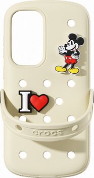 Samsung Galaxy S25+ Crocs símahulstur - Hvítt