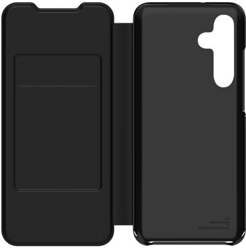 Samsung Galaxy A55 Wallet Flip Case símaveski - Svart