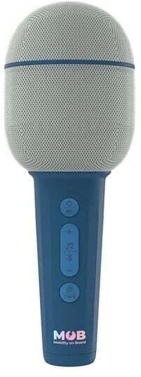 Mob karaókí hljóðnemi - Blár