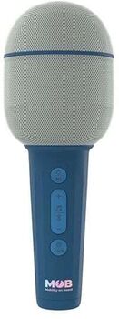 Mob karaókí hljóðnemi - Blár