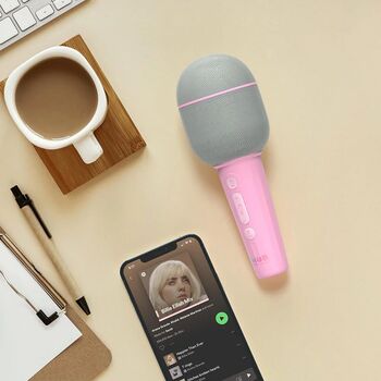 Mob karaókí hljóðnemi - Bleikur