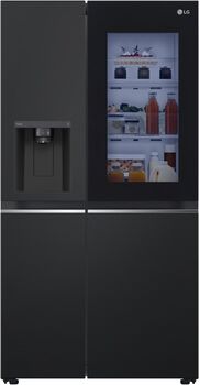 LG tvöfaldur kæli- og frystiskápur GSGV80EPLD - Svartur