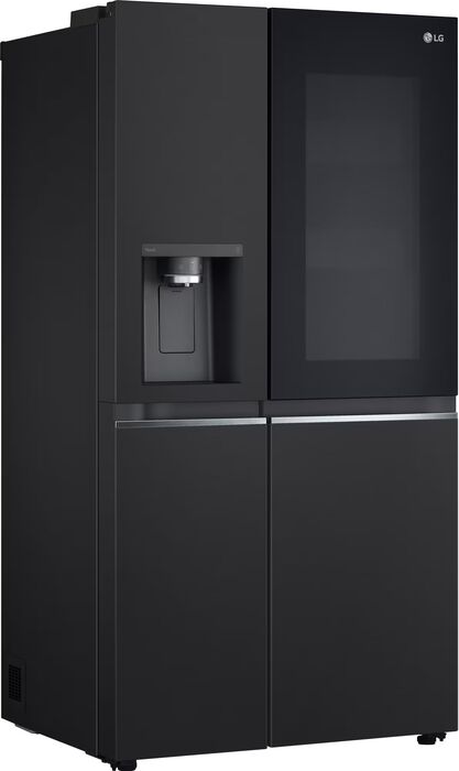 LG tvöfaldur kæli- og frystiskápur GSGV80EPLD - Svartur