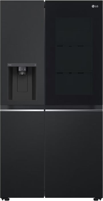 LG tvöfaldur kæli- og frystiskápur GSGV80EPLD - Svartur