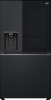 LG tvöfaldur kæli- og frystiskápur GSGV80EPLD - Svartur