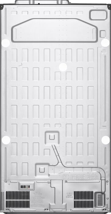 LG tvöfaldur InstaView kæli- og frystiskápur GSXV90MCDE