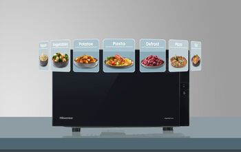 Hisense örbylgjuofn H25MOBS4HGI - Svartur