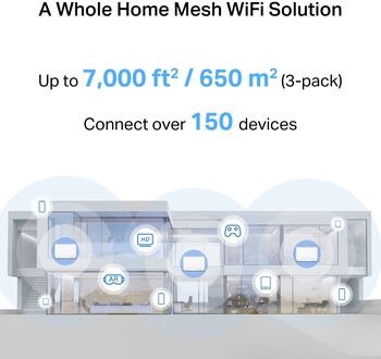Mercusys Halo H27BE WiFi 7 mesh-kerfi (3-pk)
