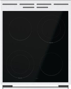 Hisense eldavél H2CC8547WB - Hvít