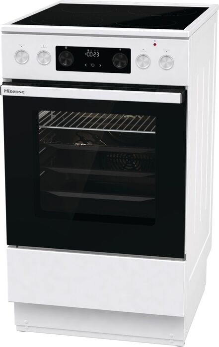 Hisense eldavél H2CC8547WB - Hvít