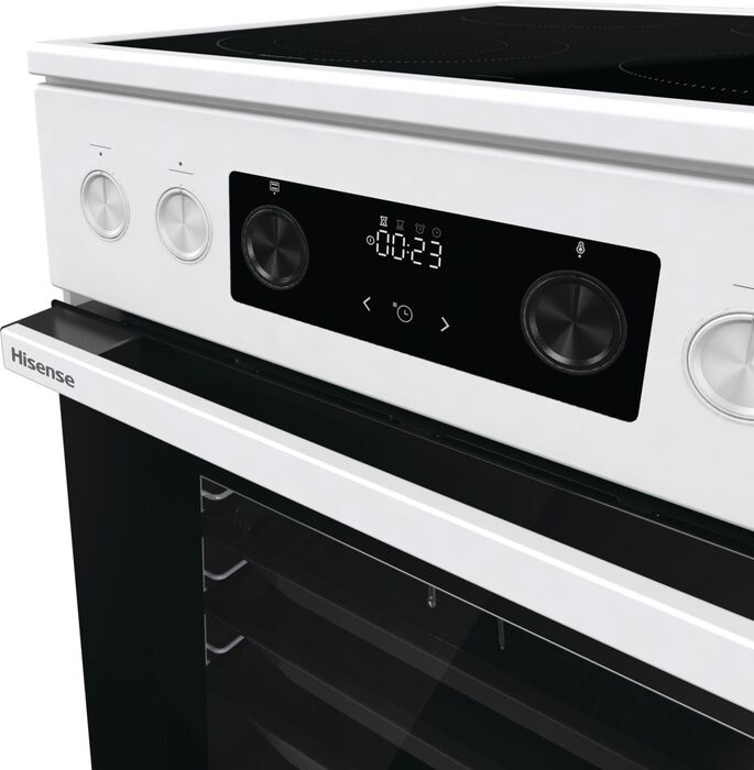 Hisense eldavél H2CC8547WB - Hvít