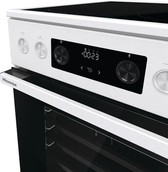 Hisense eldavél H2CC8547WB - Hvít