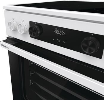 Hisense eldavél H2CC8647WB - Hvít