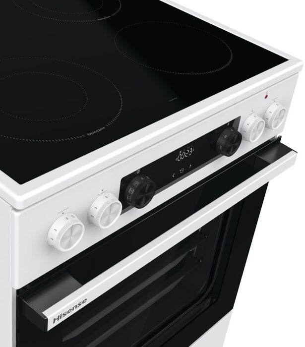 Hisense eldavél H2CC8647WB - Hvít