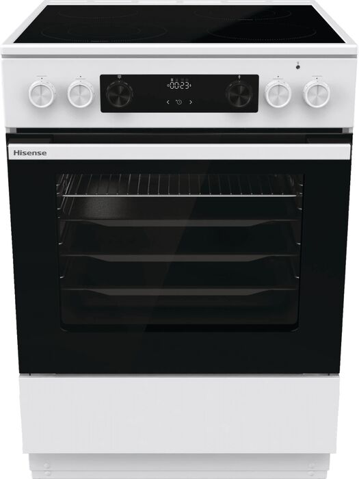 Hisense eldavél H2CC8647WB - Hvít