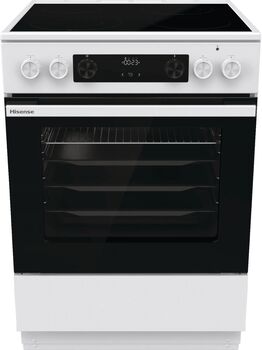 Hisense eldavél H2CC8647WB - Hvít