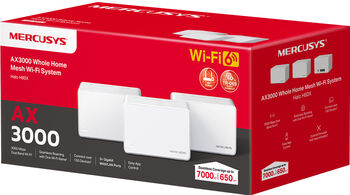 Mercusys Halo H3000X WiFi 6 mesh-kerfi (3-pk)