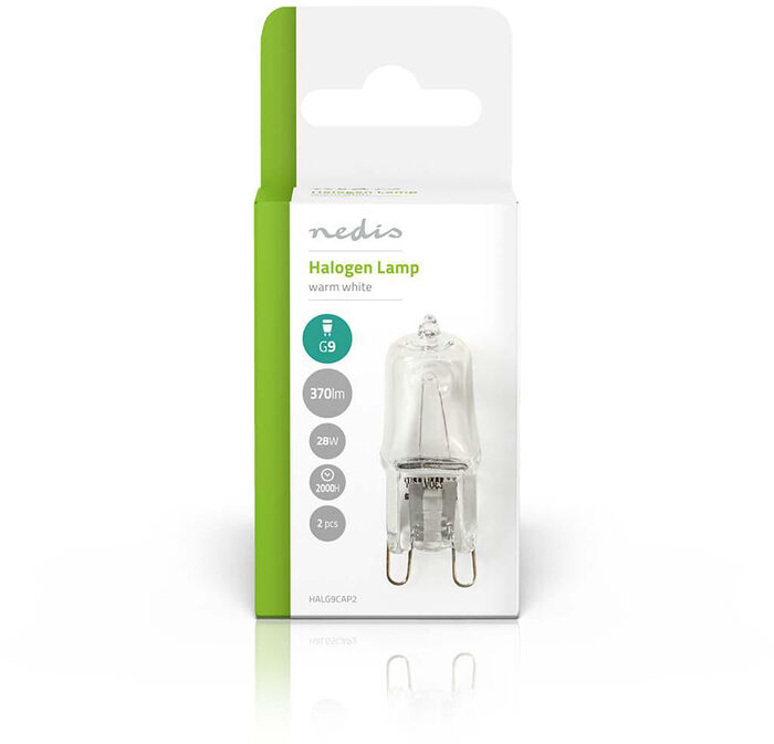 Nedis G9 Halógenpera (28W) - 2stk