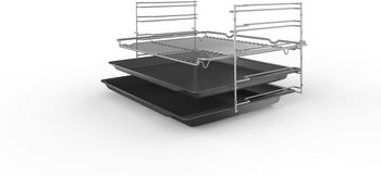 Bosch veggofn HBA471BB0S - Svartur 