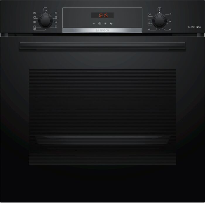 Bosch veggofn HBA473BB0S - Svartur