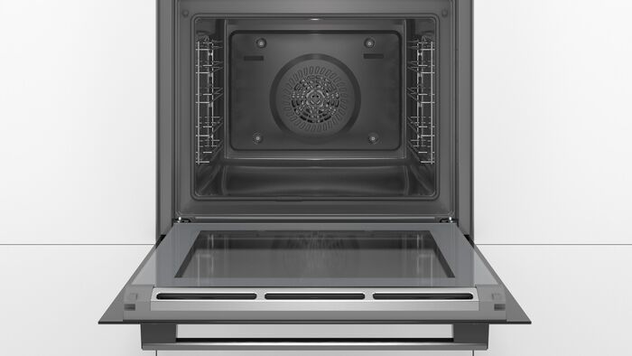 Bosch veggofn HBG478BB0S - Svartur 