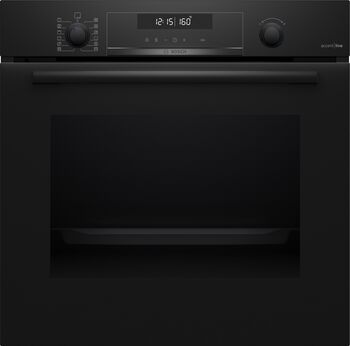 Bosch veggofn HBG478BB0S - Svartur 