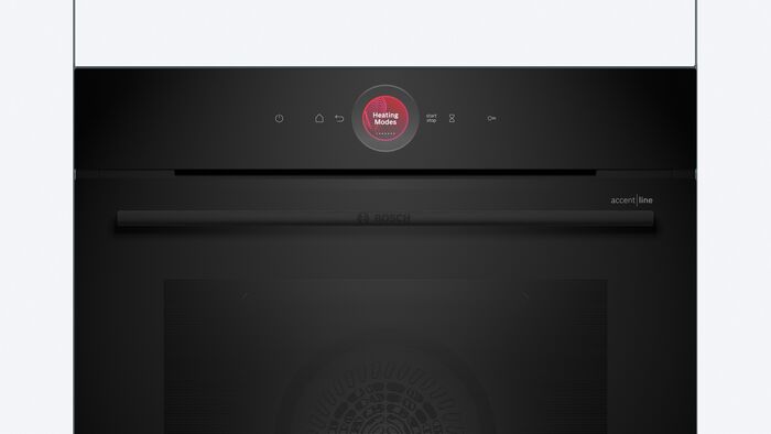 Bosch veggofn HBG9742B1S  - Svartur