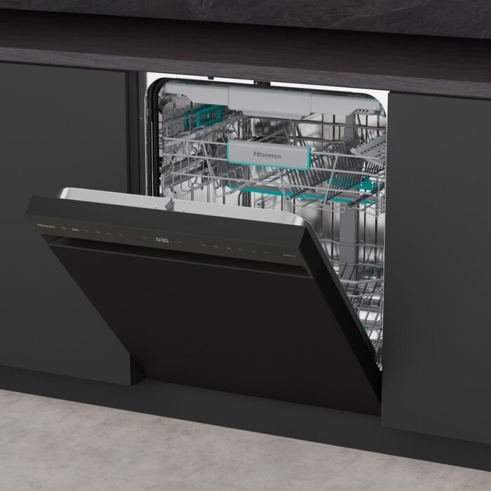 Hisense uppþvottavél HBU663ABX - Svört