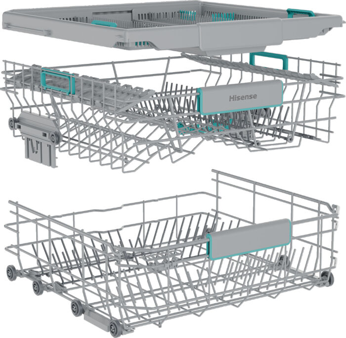 Hisense uppþvottavél HBU663ABX - Svört