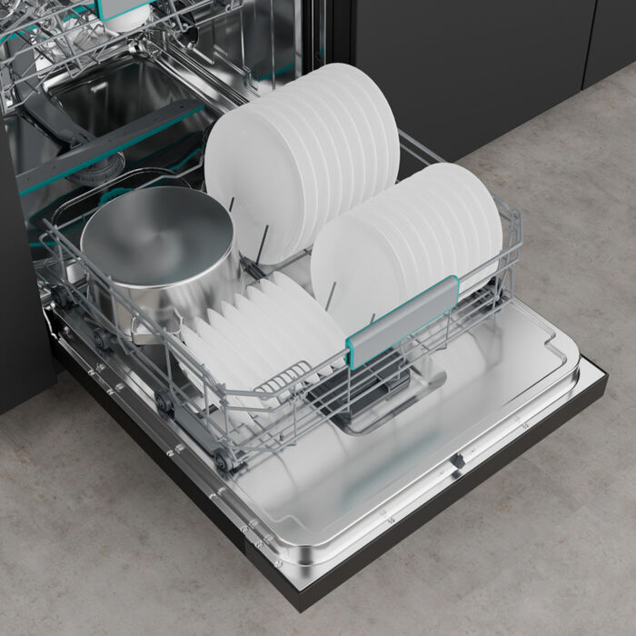 Hisense uppþvottavél HBU663ABX - Svört