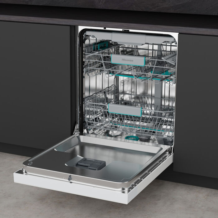 Hisense uppþvottavél HBU663AW - Hvít