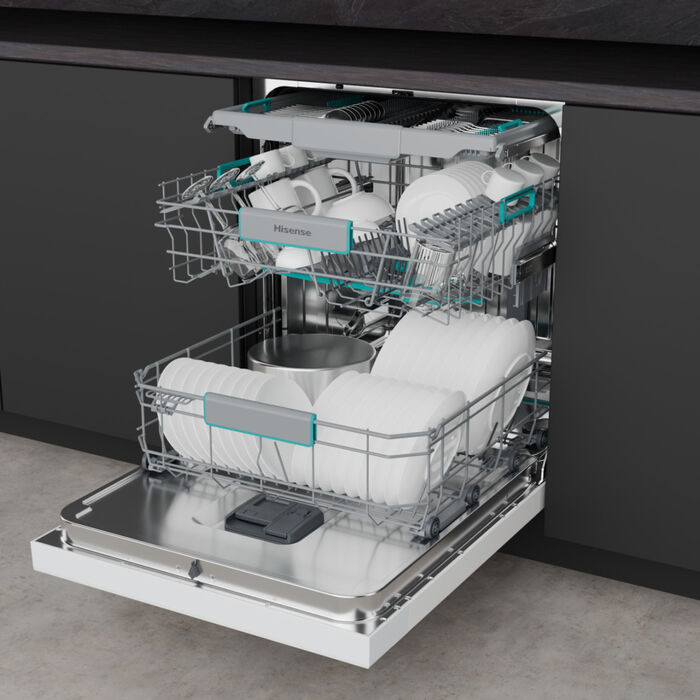 Hisense uppþvottavél HBU663AW - Hvít