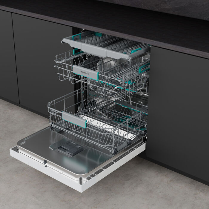 Hisense uppþvottavél HBU663AW - Hvít