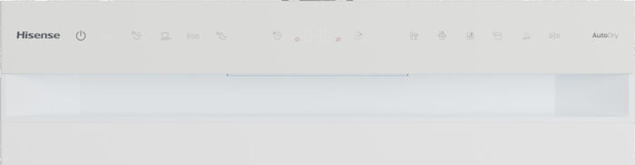 Hisense uppþvottavél HBU663AW - Hvít