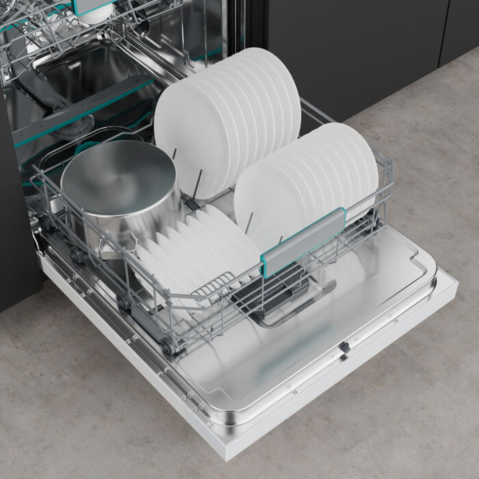 Hisense uppþvottavél HBU663AW - Hvít