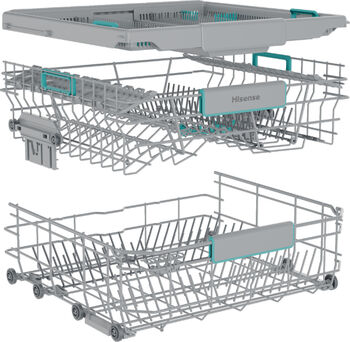 Hisense uppþvottavél HBU663AX - Stál