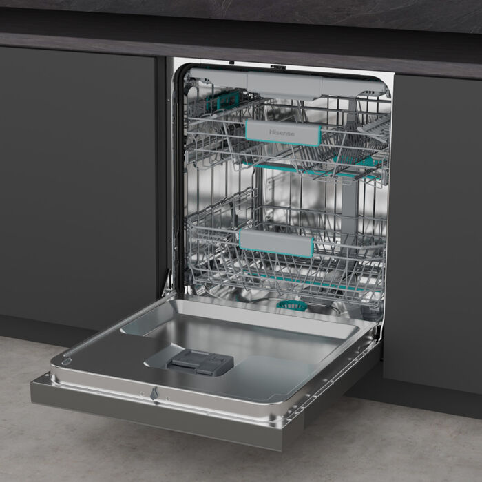 Hisense uppþvottavél HBU663AX - Stál