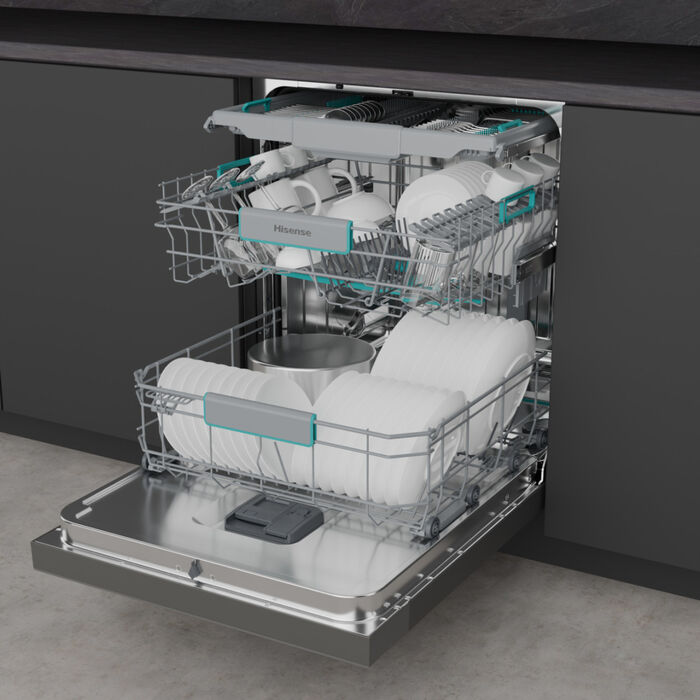 Hisense uppþvottavél HBU663AX - Stál