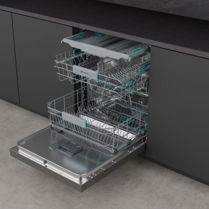 Hisense uppþvottavél HBU663AX - Stál