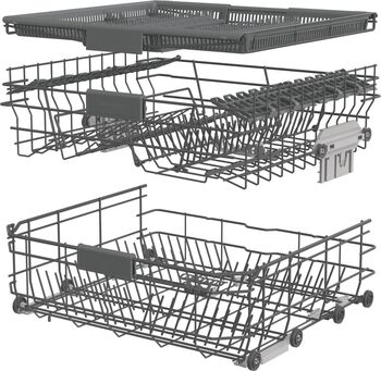 Hisense uppþvottavél HBU663BBW - Svört