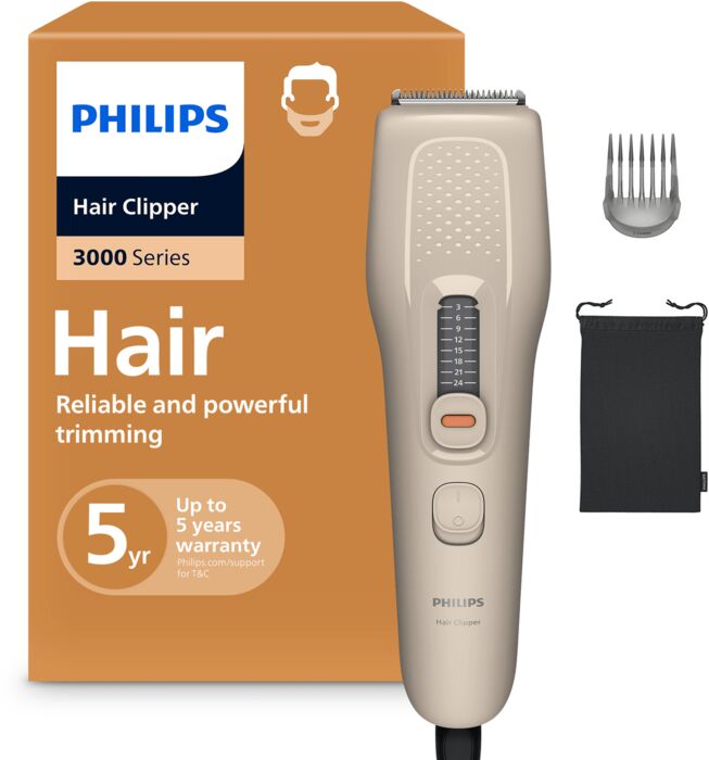 Philips Series 3000 HC3734 hárklippur