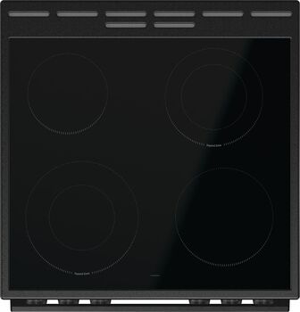 Hisense eldavél HCC8647BB - Svört