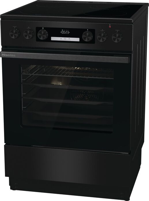 Hisense eldavél HCC8647BB - Svört