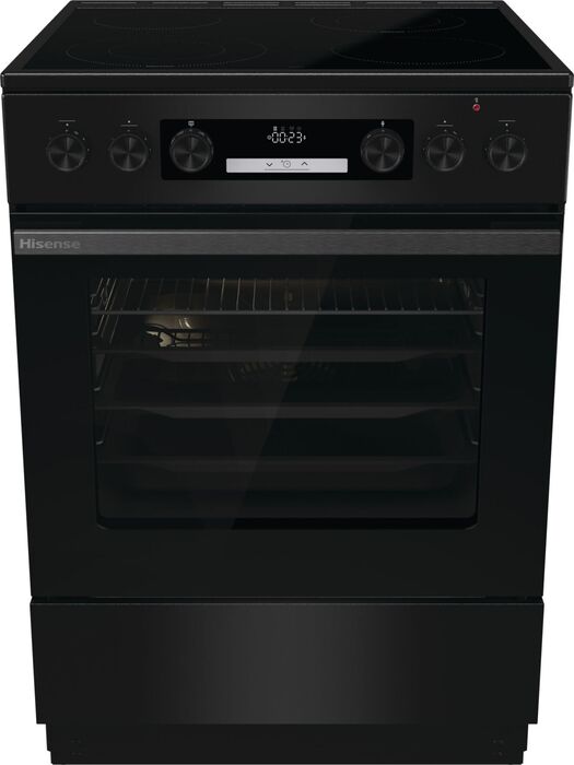 Hisense eldavél HCC8647BB - Svört