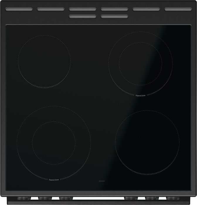 Hisense eldavél HCC8647SB - Stál