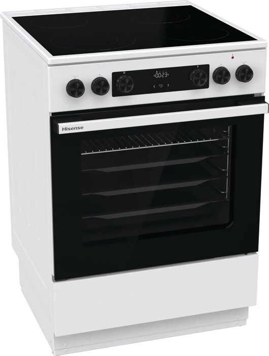 Hisense eldavél HCC8647WB - Hvít