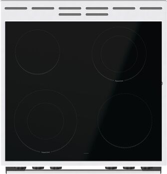 Hisense eldavél HCC8647WB - Hvít