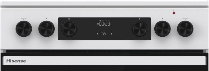 Hisense eldavél HCC8647WB - Hvít