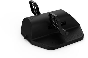 Honeycomb Charlie Rudder pedalar - Svartir