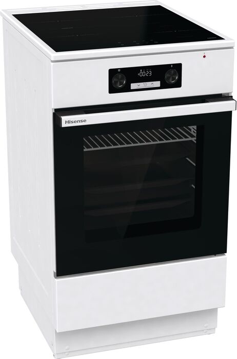 Hisense eldavél HCI8547WG - Hvít